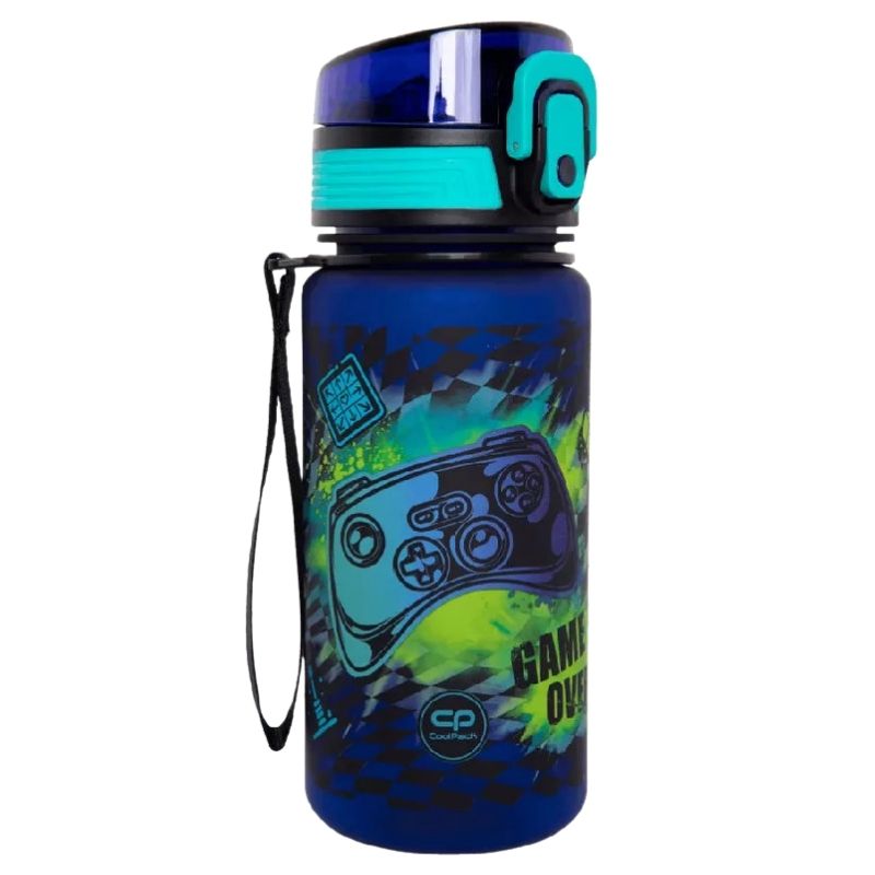 Bidon Coolpack Gamer Chess Butelka Na Wodę 400ML Do Szkoły Dla Dzieci Na Napoje Bez BPA