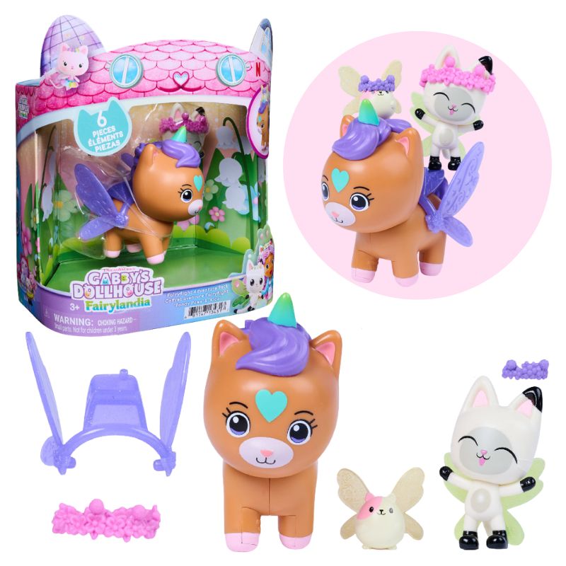 Căsuța Pisicilor Gabi Wróżkolandia Set Figurine Explorator