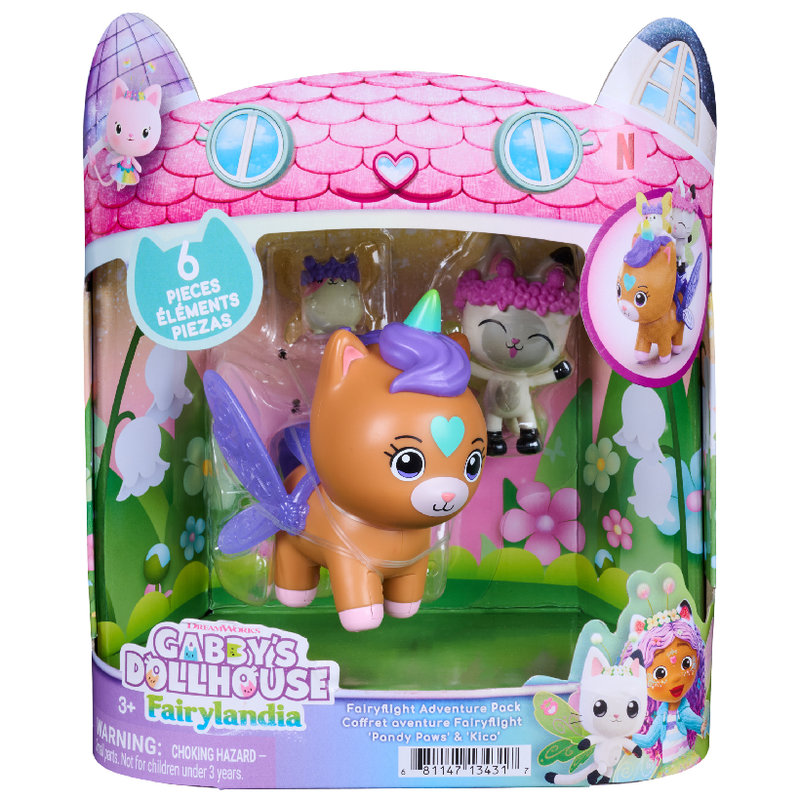 Căsuța Pisicilor Gabi Wróżkolandia Set Figurine Explorator