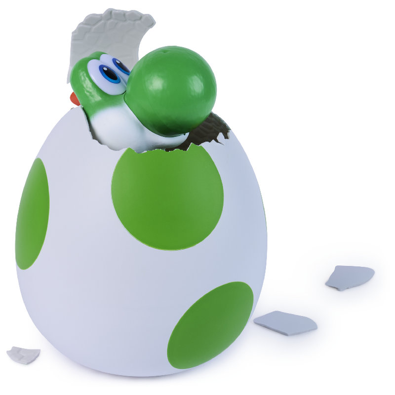 Super Mario Bros Galaxy Film Interactiv Dinosaur Yoshi în Ou Oul Dinozaurului Care Eclozează Figurina Interactivă