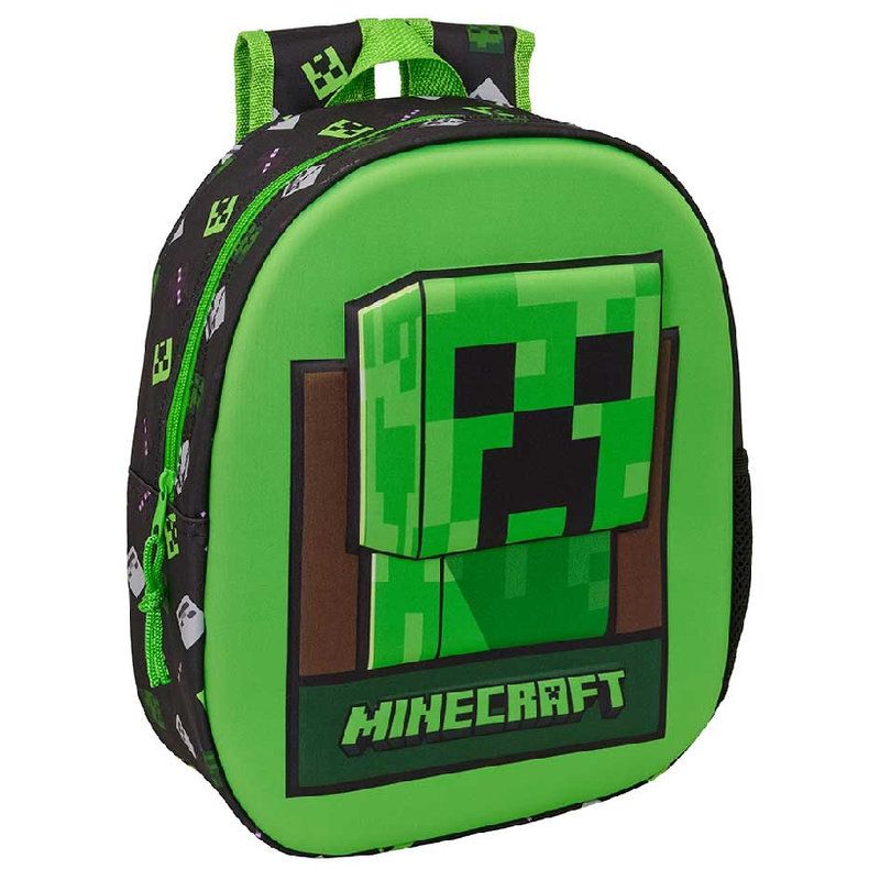 Rucsac Safta Școlar și Grădiniță Minecraft Pentru Școală și Grădiniță Pentru Copii, Spațios, Pentru Copii