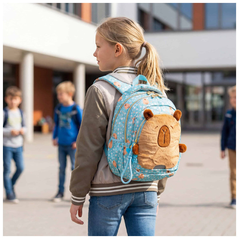Set Școlar 3în1 Astra Rucsac cu Trei Compartimente Spațios + Penar cu Trei Compartimente Echipat + Sac pentru Încălțăminte Sport