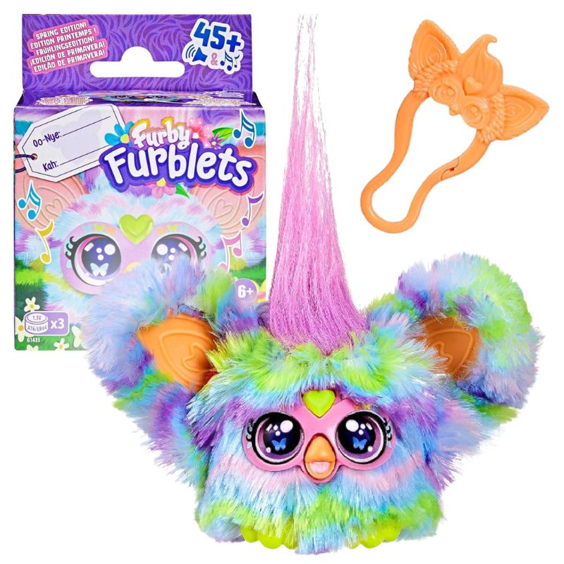  Furby Furblets Swee-Dee Interactiv Pluș Jucărie Pentru Copii 6+
