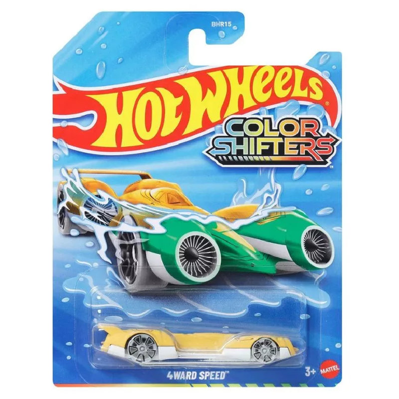 Mașinuță Hot Wheels Color Shifters Schimbare Culoare Vehicul 4Ward Speed JMK07 3+