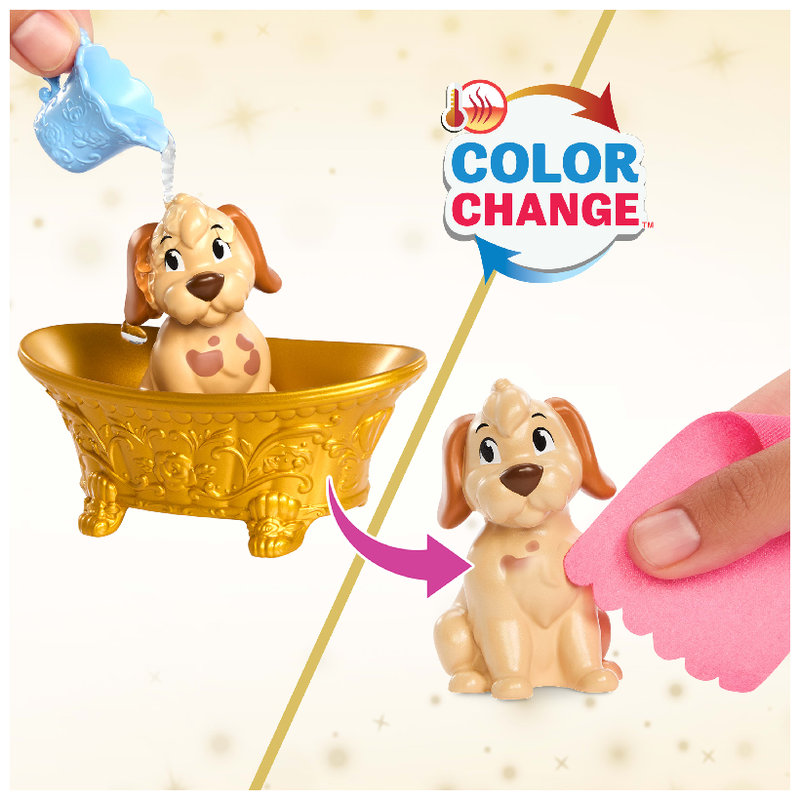 Păpușa Disney Princess Prințesa Belle din Frumoasa și Bestia Set Păpușă și Accesorii Figurină Mattel