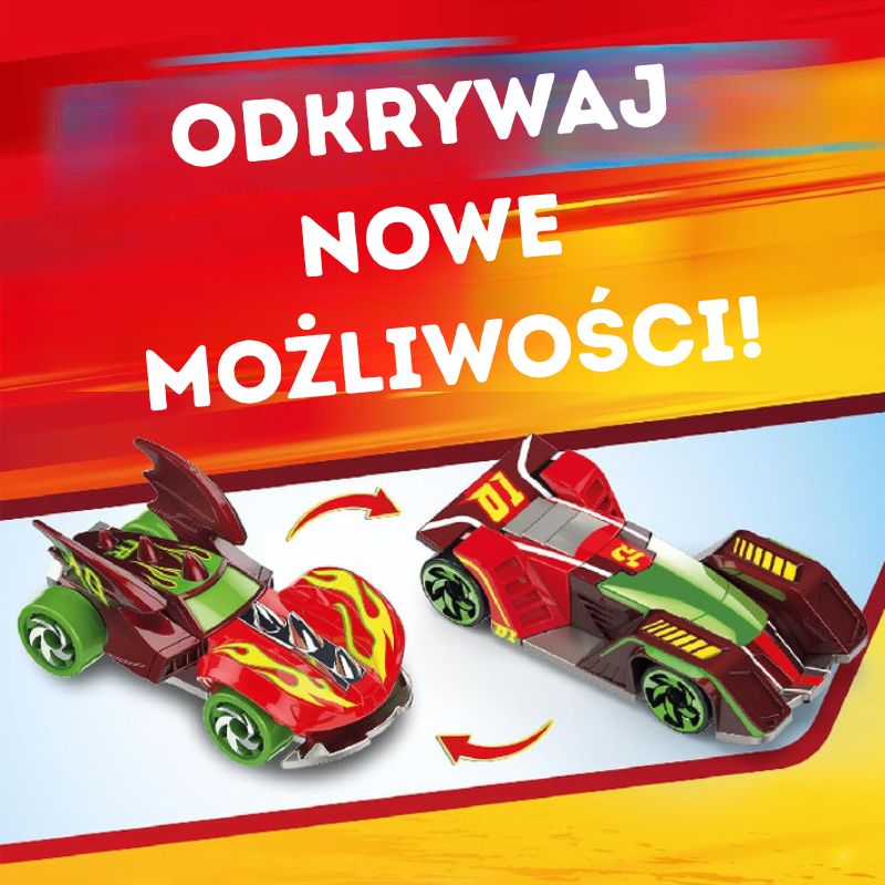 Vehicul Lansator T-Racers Dragon Jucărie Mașinuță Set Mare Mașină Dragon Mașinuțe