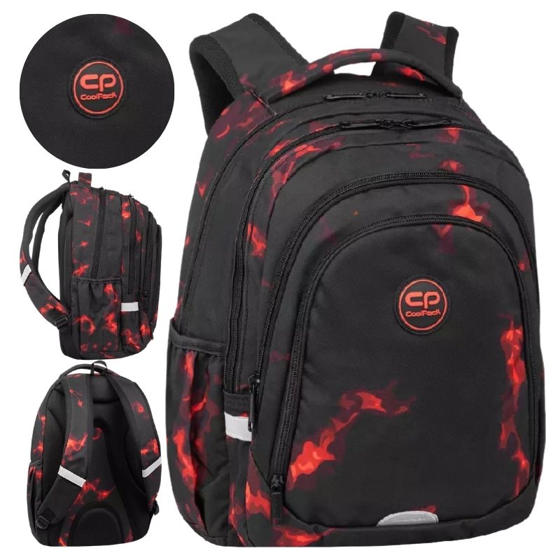 Rucsac Coolpack Drafter 3 Școlar Tineret Pentru Copii Pentru Școală Spațios Pentru Copii
