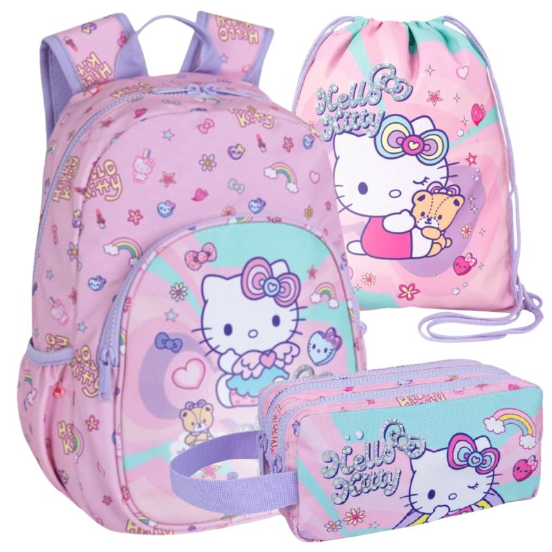 Zestaw Przedszkolny Wycieczkowy 3w1 Coolpack Plecak Mały Dziecięcy + Piórnik Saszetka Trzykomorowa + Worek Na Buty Obuwie Sportowy