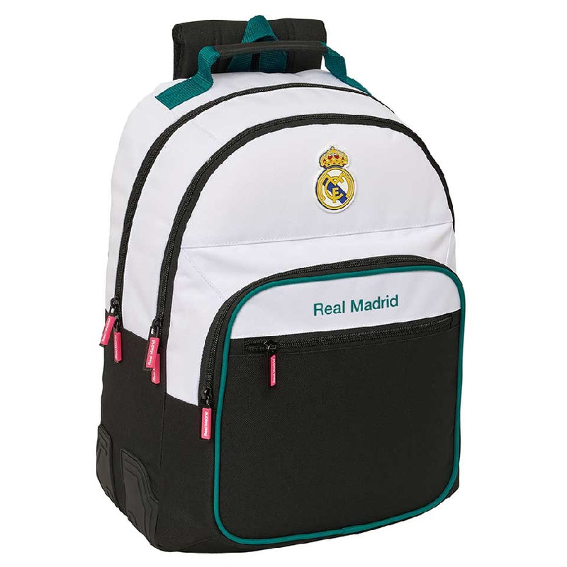 Plecak Szkolny Młodzieżowy Safta Real Madryt Real Madrid 26/27 Do Szkoły Sportowy Pojemny Dziecięcy