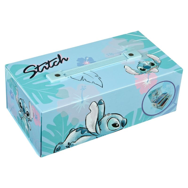 Zestaw Kreatywny Kolorowanki Naklejki Kredki Lilo & Stitch +3