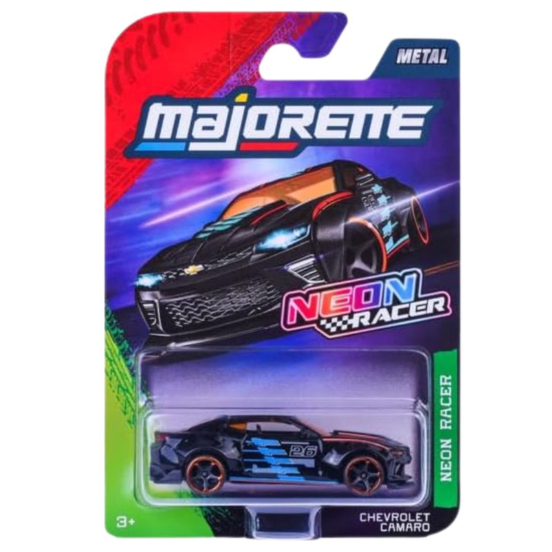 Majorette Neon Racer Premium Cars - Chevrolet Camaro 1:64