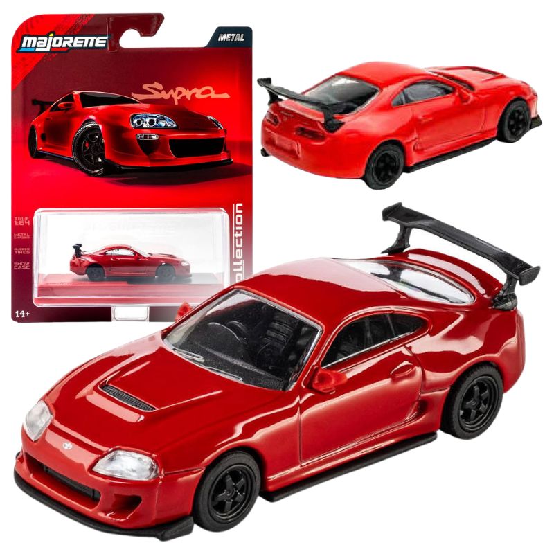 Majorette Collection Samochód Metalowy Toyota Supra 1995 W Skali 1:64