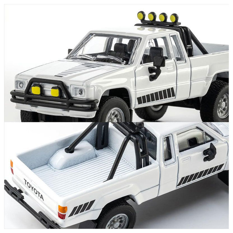 Majorette Collection Samochód Metalowy Toyota Hilux SR5 Pickup 1985 W Skali 1:64
